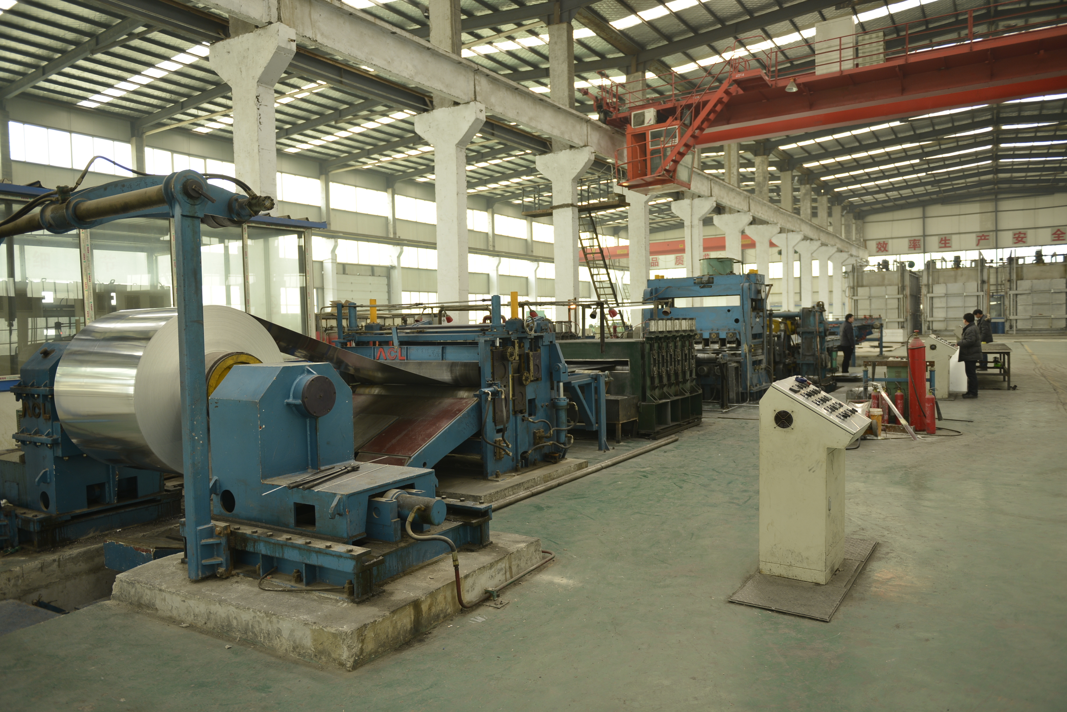 Horizontal shearing machine